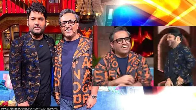 TKSS: Shark Tank India's Ashneer Grover leaves Kapil in splits with family planning joke TKSS