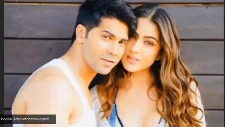 Sara Ali Khan sends co-star Varun Dhawan a ‘virtual hug’ on his birthday; See post Sara Ali Khan