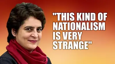 Priyanka calls BJP's nationalism "strange" over EU delegation's visit EU