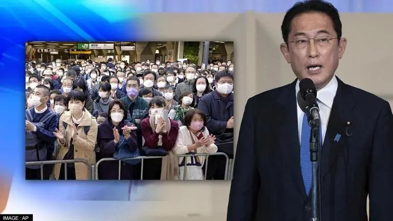 Japanese PM Kishida seeks mandate as citizens ready to vote in general elections tomorrow PM Kishida