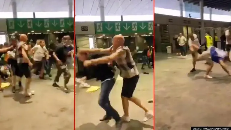 English fans attack Italians after EURO 2020 loss; hurl racist abuses, vandalise flag Euro 2020