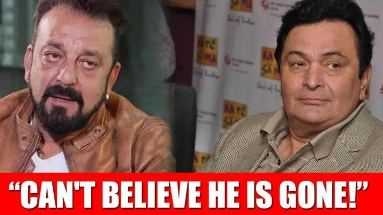 'Will take some time to sink in': Sanjay Dutt mourns loss of 'elder brother' Rishi Kapoor Sanjay Dutt