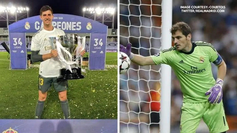 Thibaut Courtois matches Iker Casillas' HISTORIC LaLiga record with fewest goals conceded Thibaut Courtois