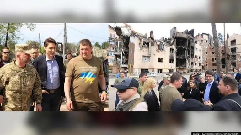 Canada's PM Justin Trudeau makes surprise visit to Ukraine to meet President Zelenskyy Russia-Ukraine war