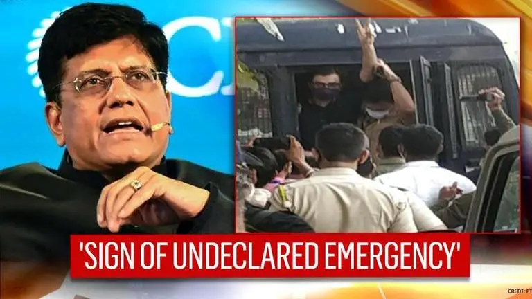 Piyush Goyal speaks on Arnab Goswami's arrest by Mumbai Police; calls it 'misuse of power' Arnab Goswami
