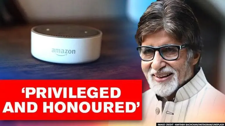 Amitabh Bachchan to be first Indian celebrity as Amazon's Alexa voice Amitabh Bachchan becomes first Indian celebrity to lend voice to Amazon's Alexa