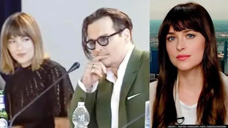 Dakota Johnson reacts to clip of her noticing Johnny Depp's finger injury; 'It's like...' Dakota Johnson