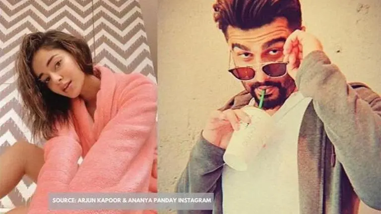 Arjun Kapoor tries to pull Ananya Panday's leg with his witty comment; See here arjun kapoor