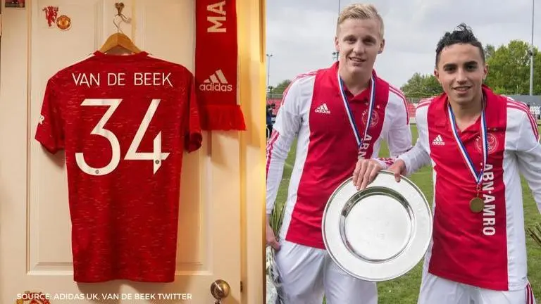 Abdelhak Nouri ‘cried tears of joy’ when Van de Beek picked No 34 shirt at Man United Abdelhak Nouri