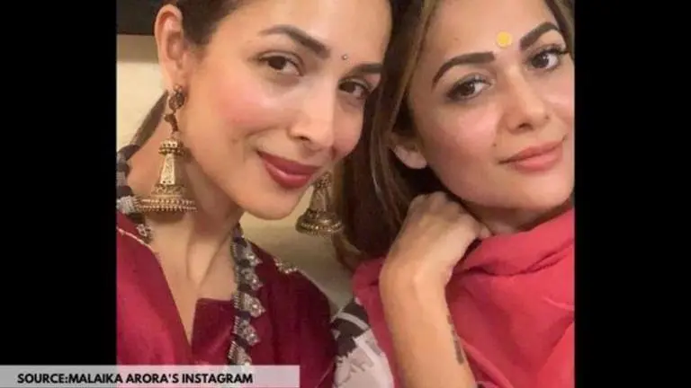Malaika Arora shares no makeup picture with sister Amrita as the two sunbathe Malaika Arora