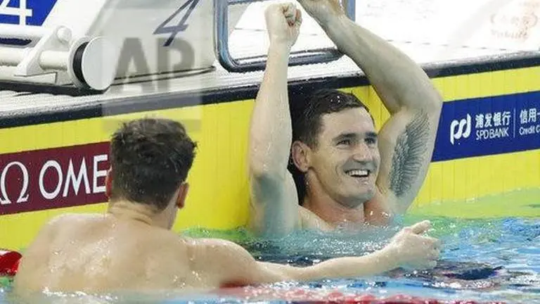 Former Olympic swimming champion van der Burgh has virus Former Olympic swimming champion van der Burgh has virus