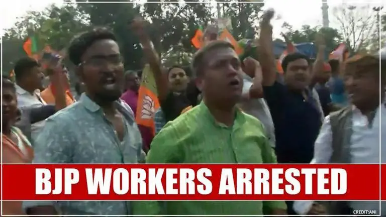 Kolkata Police nabs three BJP workers for chanting hate slogans Kolkata Police