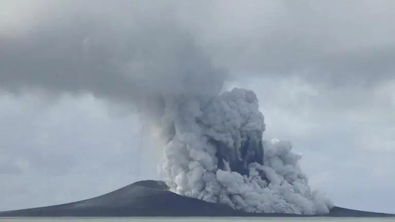 Remote undersea volcano likely erupting in Pacific Ocean