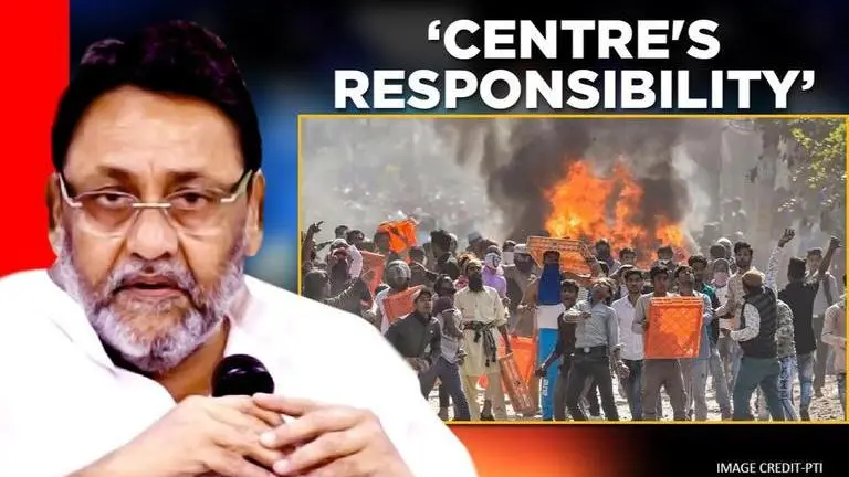 Delhi violence: NCP alleges Govt inaction, holds it responsible for law & order situation Nawab Malik