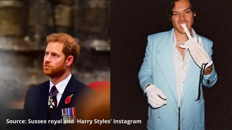 Remember when Harry met Harry during the premiere of 'Dunkirk' movie? In Image-Prince Harry and Harry Styles:Source:Sussex Royal and Harry Styles' Instagram