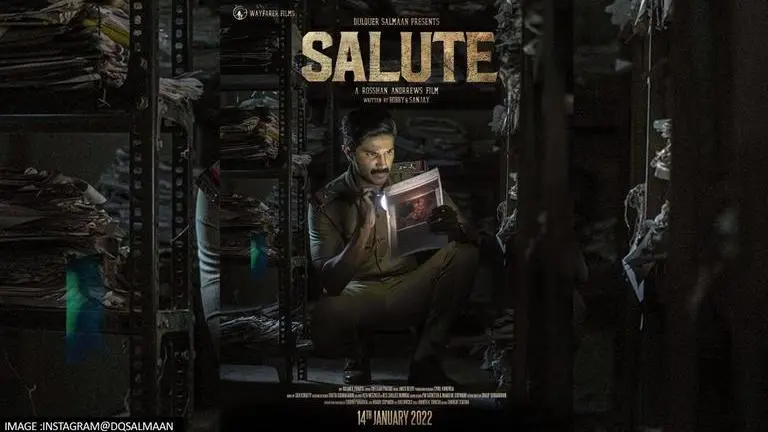 'Salute': Dulquer Salmaan's cop drama to hit theatres in January 2022; See new poster salute
