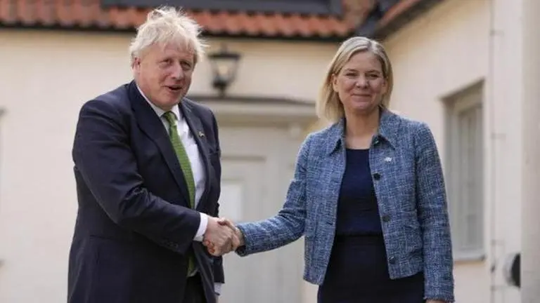 UK PM Johnson vows to defend Sweden against 'renewed threats' as latter mulls joining NATO UK