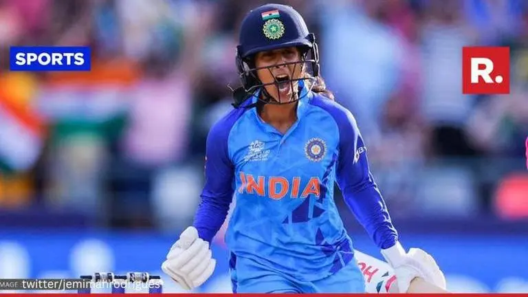 "This innings means a lot": Emotional Jemimah Rodrigues reveals thoughts on her knock Jemimah Rodrigues