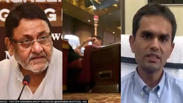 Nawab Malik shares pics of Sameer Wankhede & sister which he claims is from 'Dubai hotel' Nawab Malik