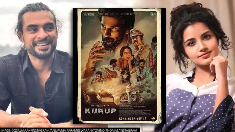 'Kurup': Dulquer Salmaan praises stunning cameo appearances of Tovino Thomas & Anupama Kurup, Dulquer Salmaan, Tovino thomas