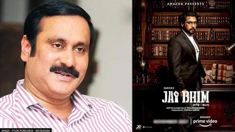 'Jai Bhim' controversy: Actor Suriya gives befitting reply to PMK's Anbumani Ramadoss Jai Bhim