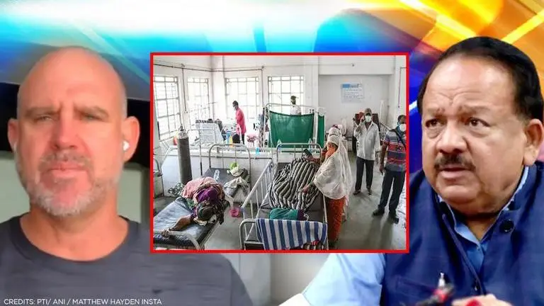 Union Health Minister hails Hayden's affection for India, hopes selective reporting ceases Health Minister