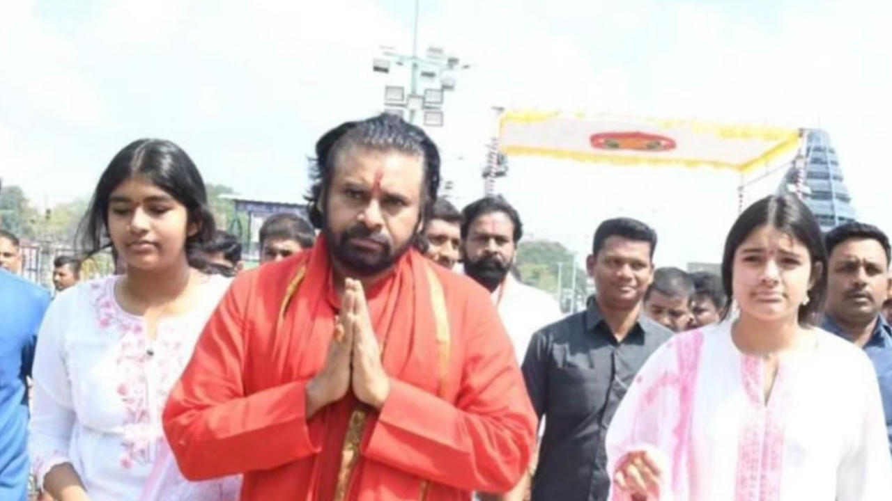 Laddu Row: Pawan Kalyan Visits Tirupati Temple With Daughter, Ends 11-Day Penance