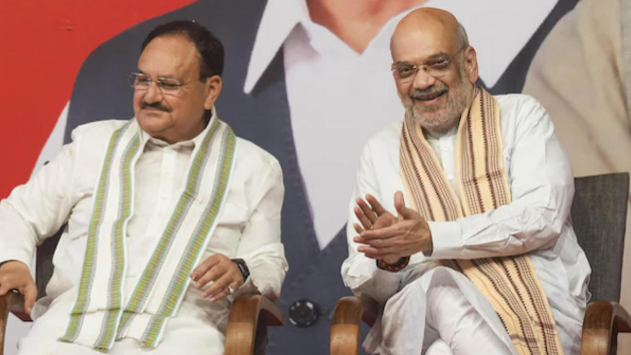 JP Nadda and Amit Shah