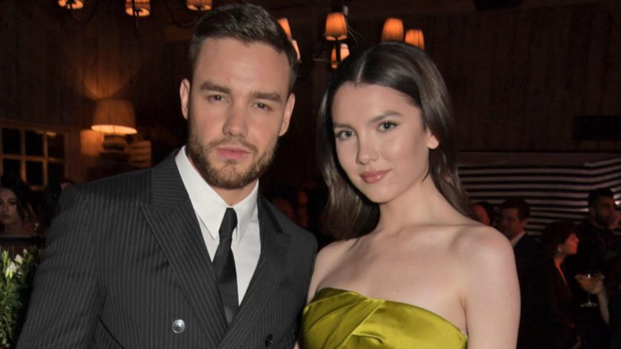 A file photo Liam Payne and Maya Henry.