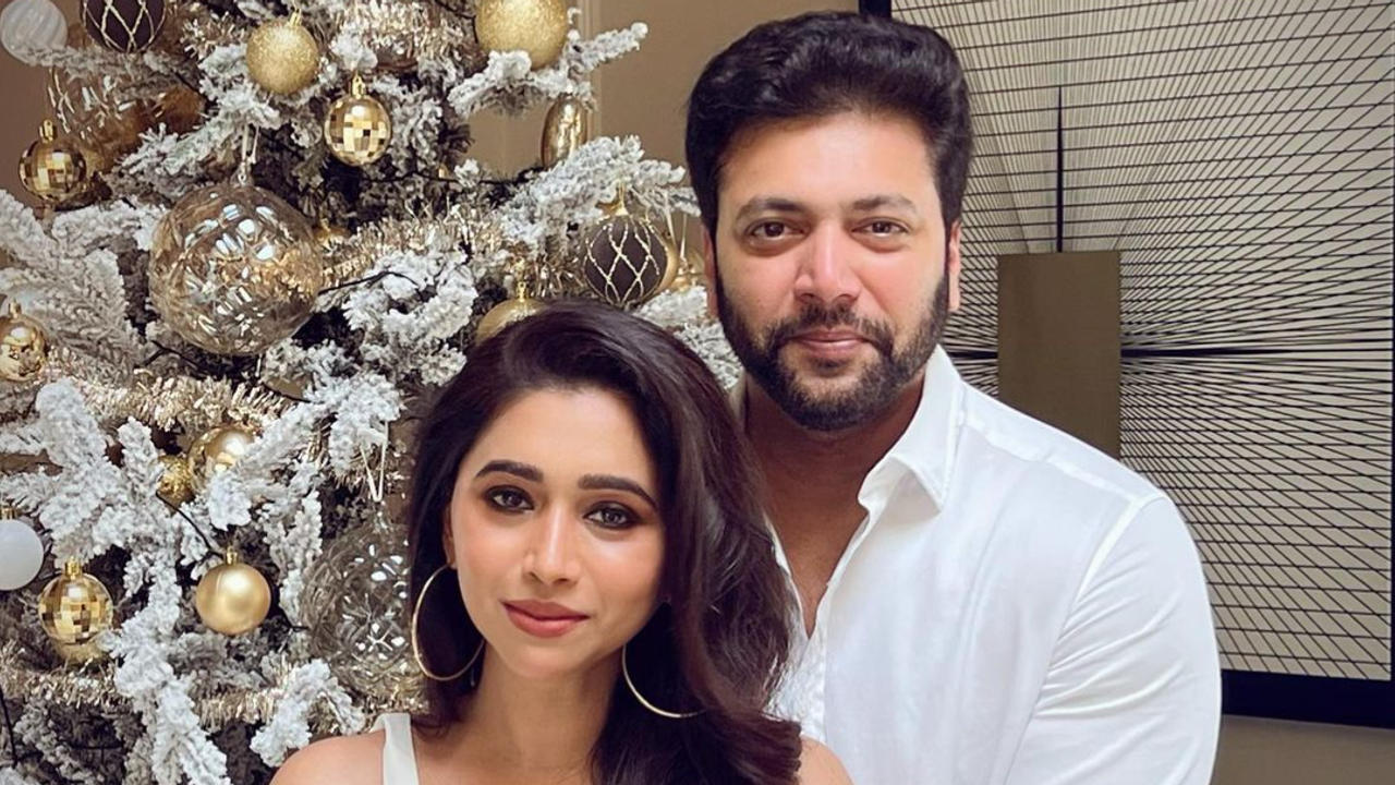 A file photo of Jayam Ravi and his wife Aarti