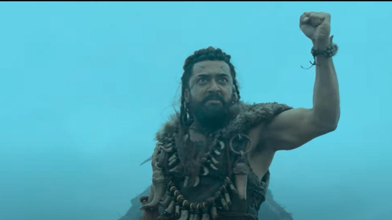 A still from Kanguva trailer.