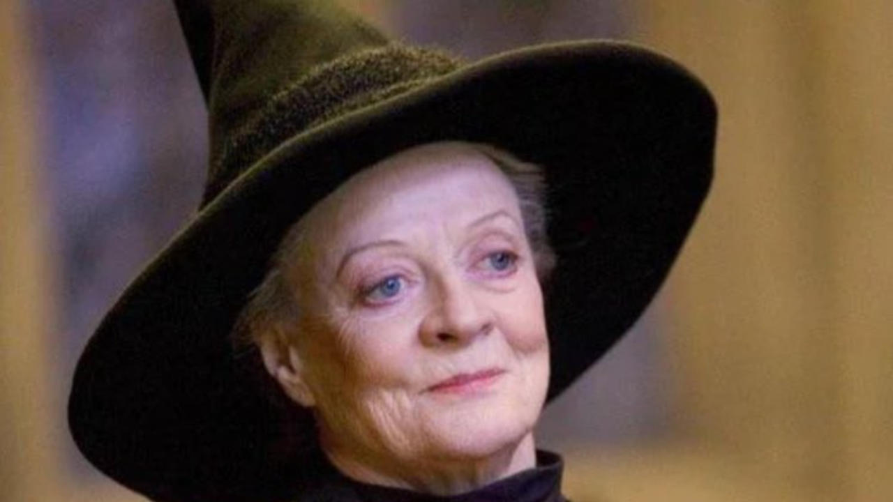 A still of Maggie Smith from Harry Potter.