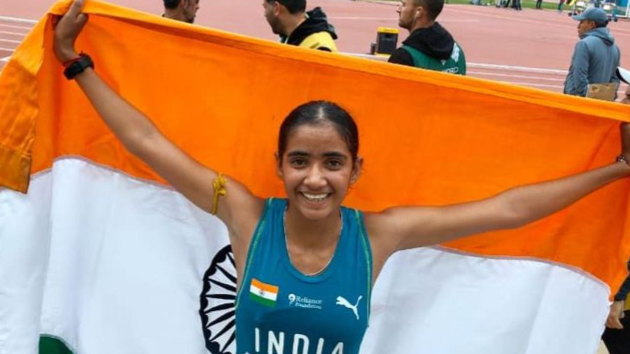 Aarti wins 10000m race walk bronze with NR to open India's account in World U20 C'ships