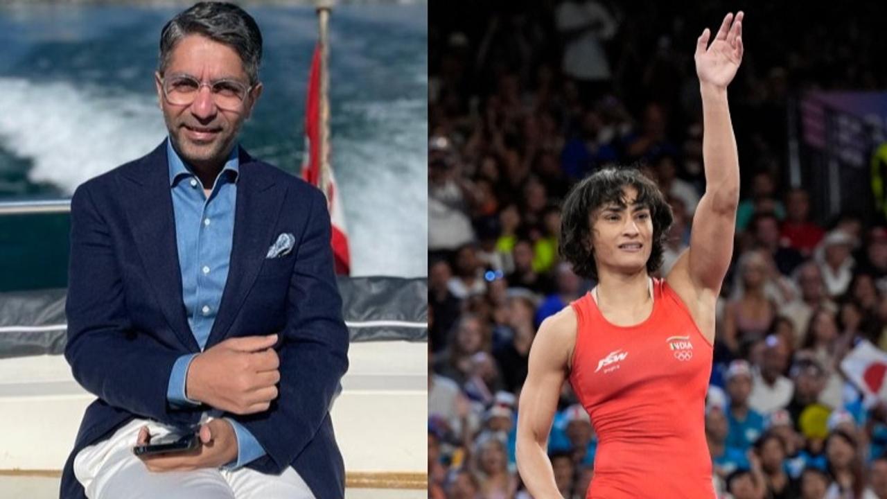 Abhinav Bindra and Vinesh Phogat