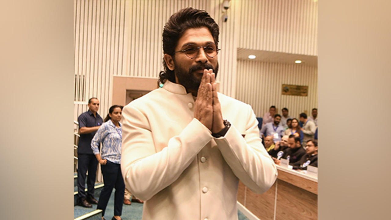 Actor Allu Arjun