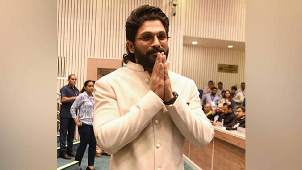 Actor Allu Arjun