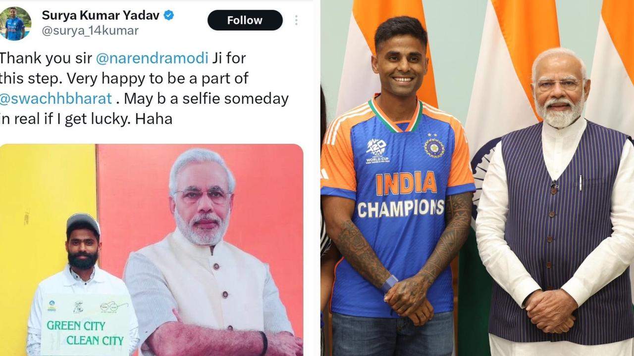 Suryakumar Yadav's old post for PM Narendra Modi