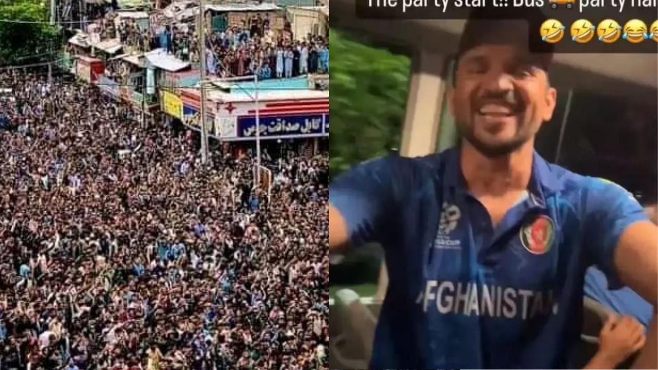 Afghanistan's wild celebrations after T20 World Cup 2024 qualification