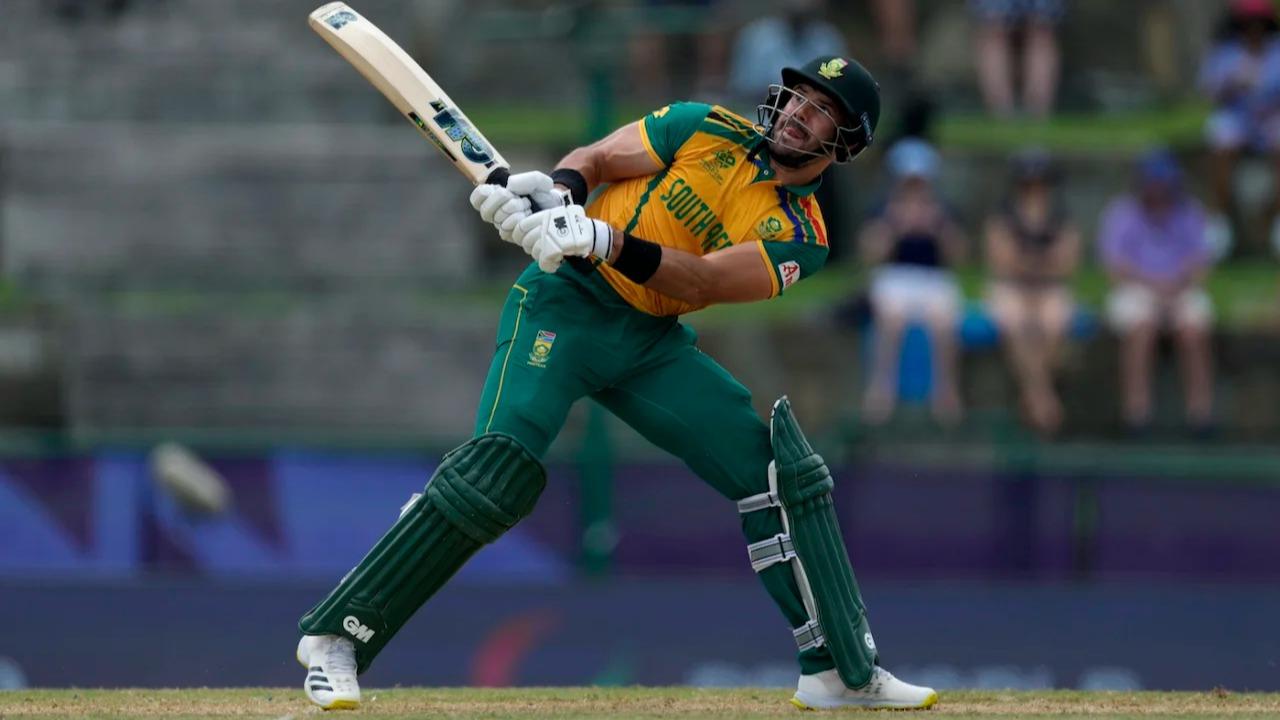 Aiden Markram during T20 World Cup