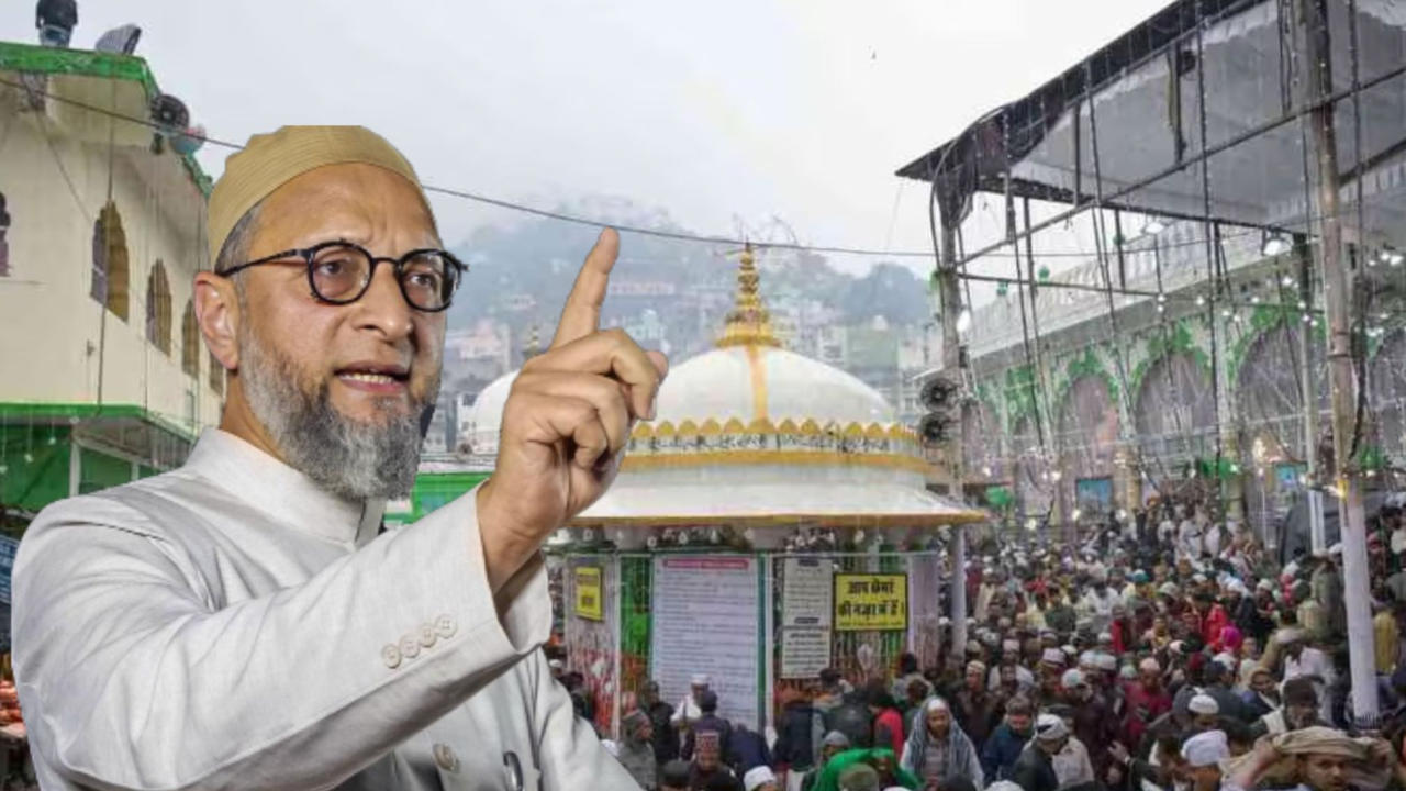 AIMIM Chief Asaduddin Owaisi on Ajmer Sharif Dargah