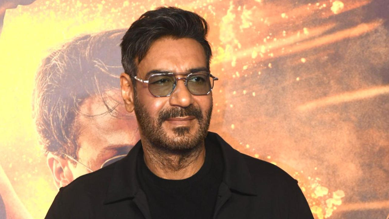 Ajay Devgn at the trailer launch of Singham Again