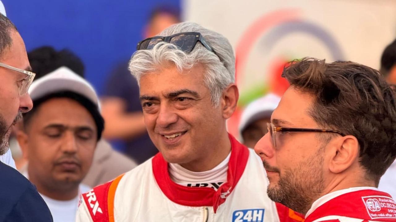 Ajith Kumar launched his racing team last year