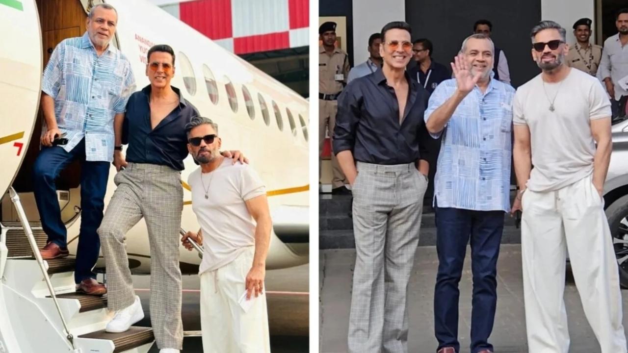 Akshay Kumar, Sunil Shetty and Paresh Rawal