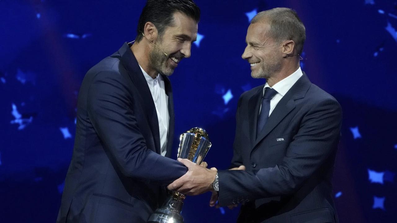 Aleksander Čeferin at UEFA President's Award