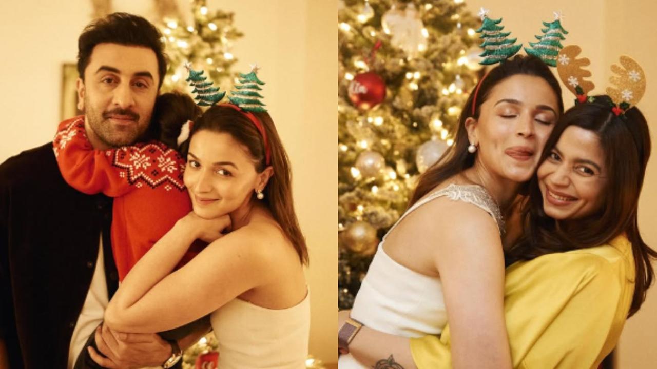 Alia Bhatt's Christmas 2024 look