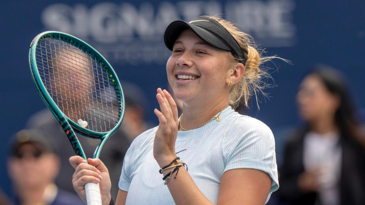 Amanda Anisimova of the USA reaches National Bank Open final