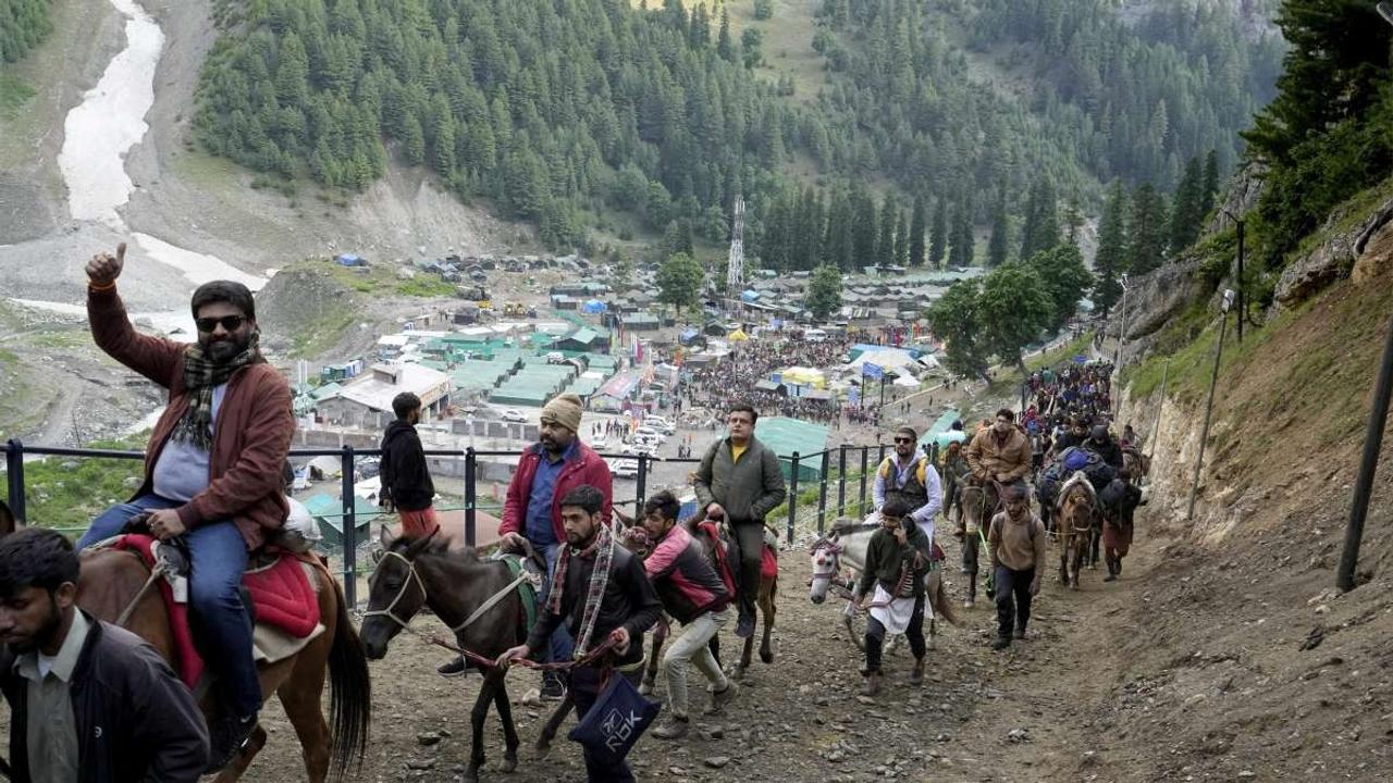 Amarnath yatra suspended tomorrow for urgent maintenance after heavy rains