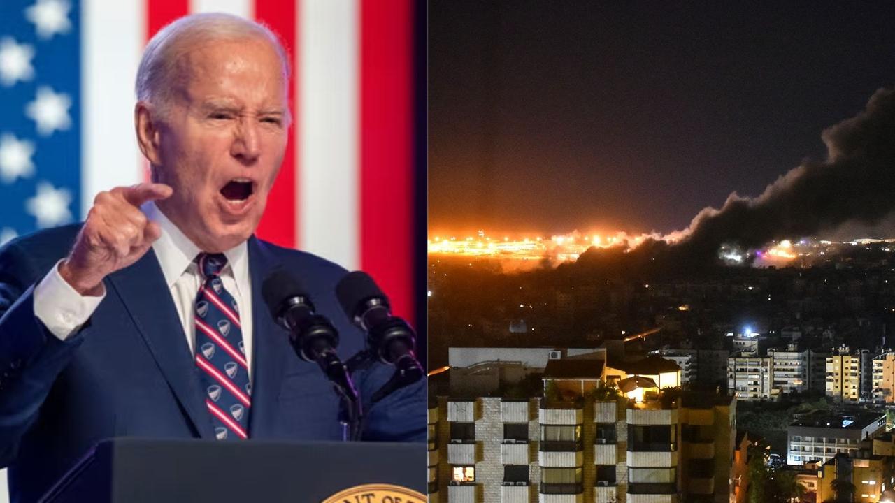 america in action after iranian attack on israel president biden gave instructions to army