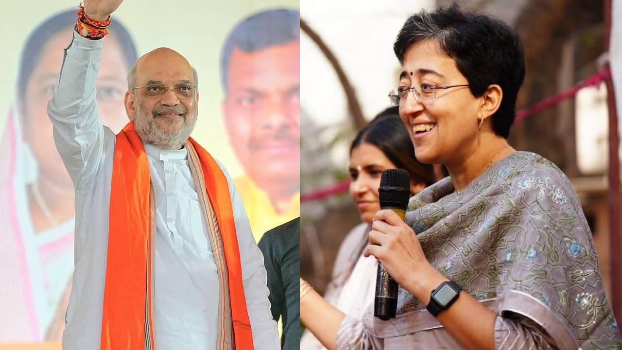 Amit Shah-Atishi