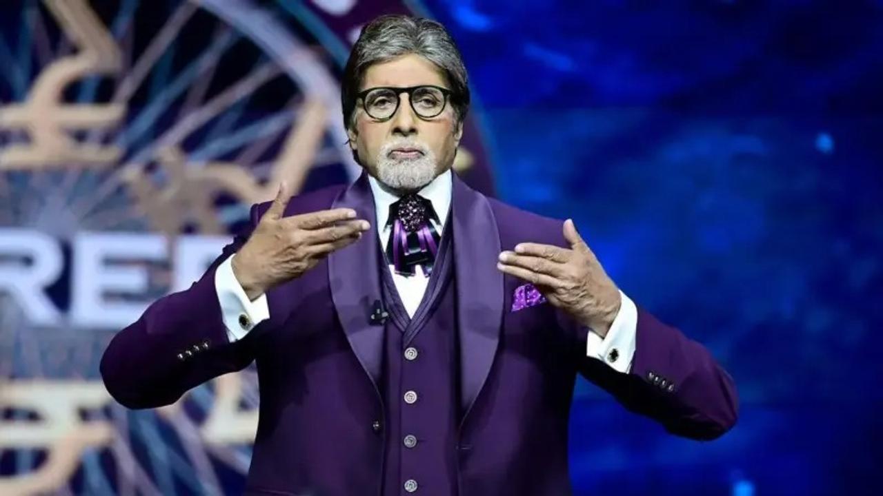 Amitabh Bachchan in KBC 16